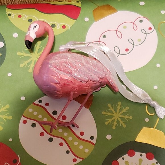 Hallmark Other - Hallmark Flamingo Christmas Ornament